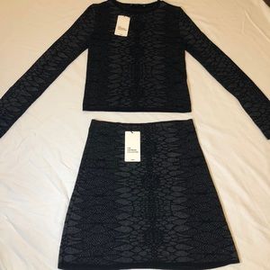Zara Knit Skirt Set
